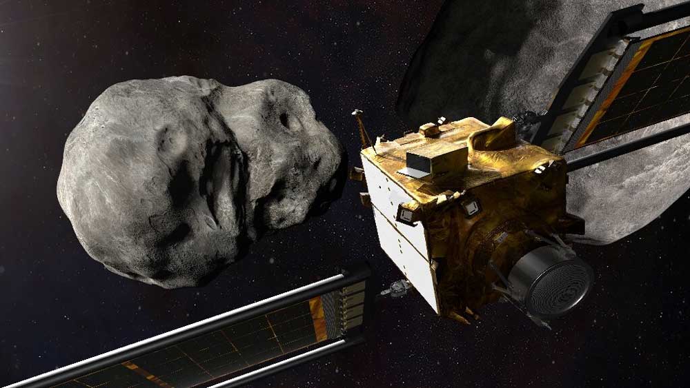 NASA planned to deflect asteroid with spacecraft