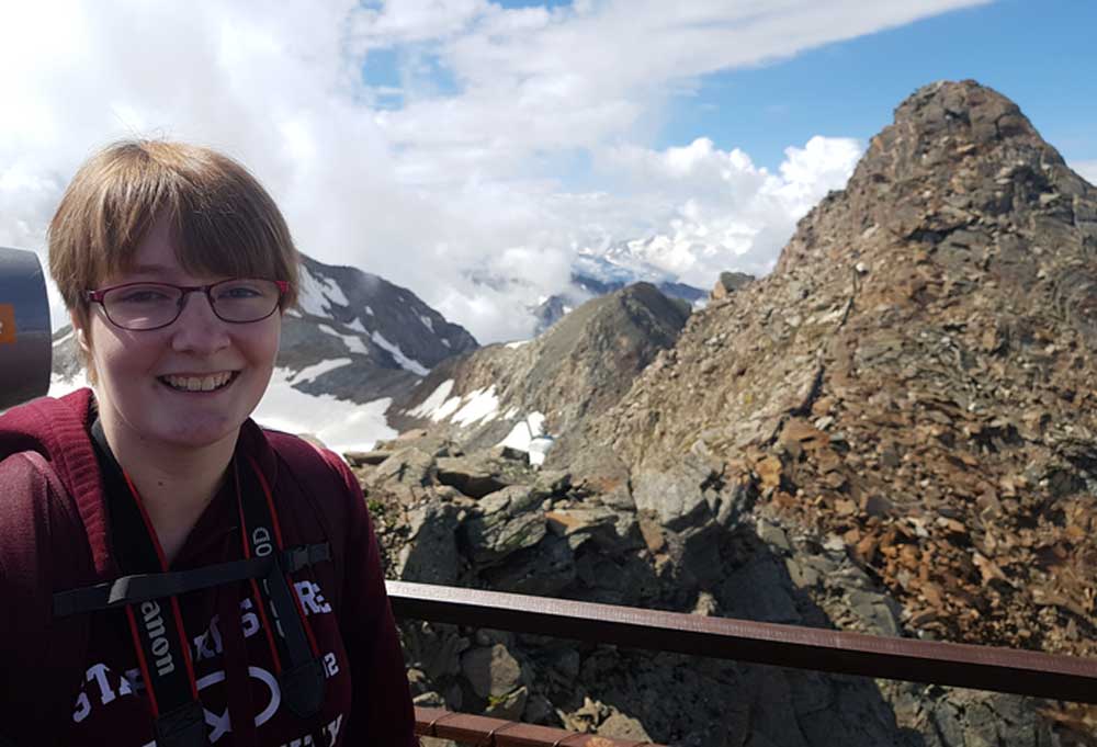 Rachael Carver conducted her dissertation research in the Austrian Alps