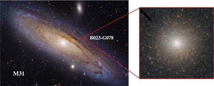 Astronomers find extraordinary black hole in neighbouring galaxy
