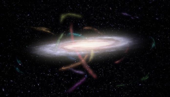 Milky Way's feeding habits shine a light on dark matter