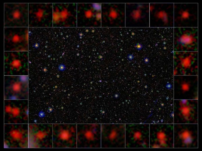 Astronomers detected supermassive black holes inside dying galaxies