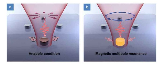 Reconfigurable silicon nanoantennas controlled by vectorial light field