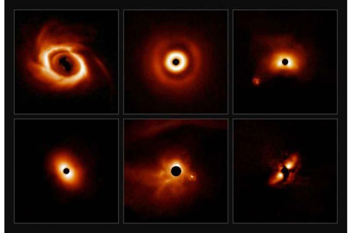 Astronomers image dusty disks, uncover companions to distant stars
