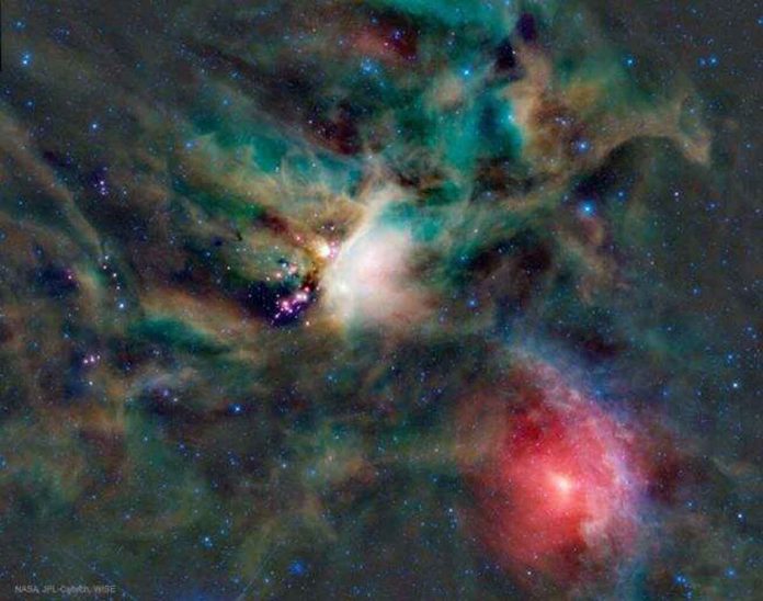 First giant molecular cloud simulation for star formation that includes jets, radiation, winds, supernovae