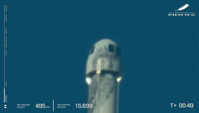 Jeff Bezos's Blue Origin makes 5th crewed flight into space
