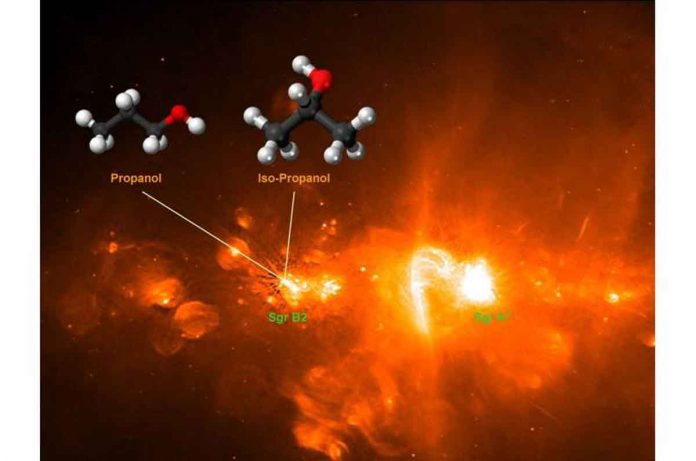 A sanitizer in the galactic center region