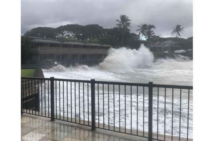 The new tool provides wave flooding predictions for West Maui