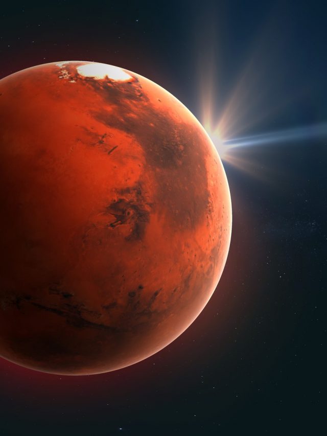 Mars Planet 3D Render