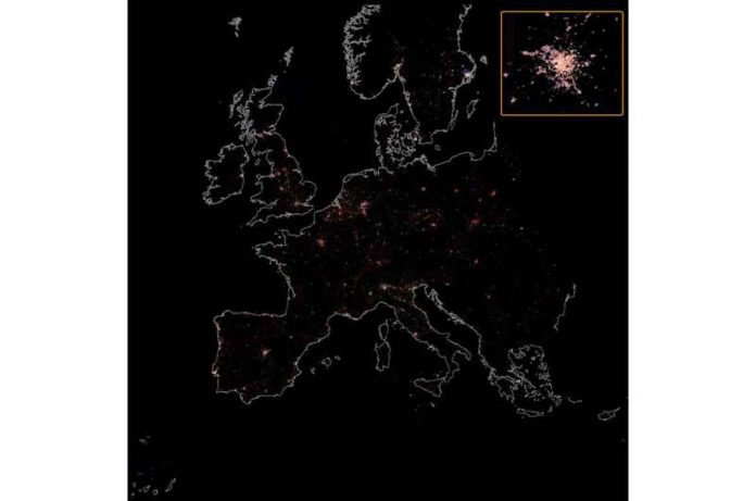 Conversion to LED lighting brings new kind of light pollution to Europe