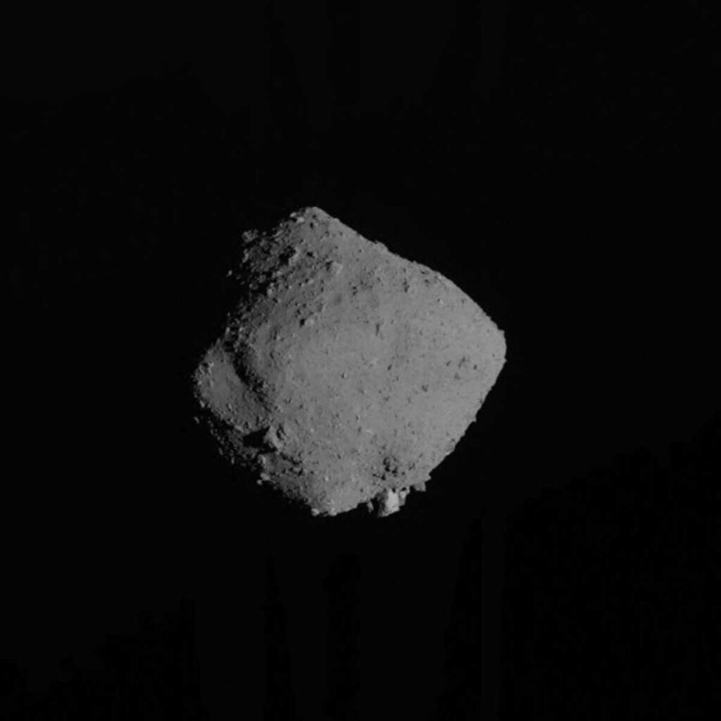 Hayabusa-2 collected samples from Ryugu some 300 million kilometres from Earth.
