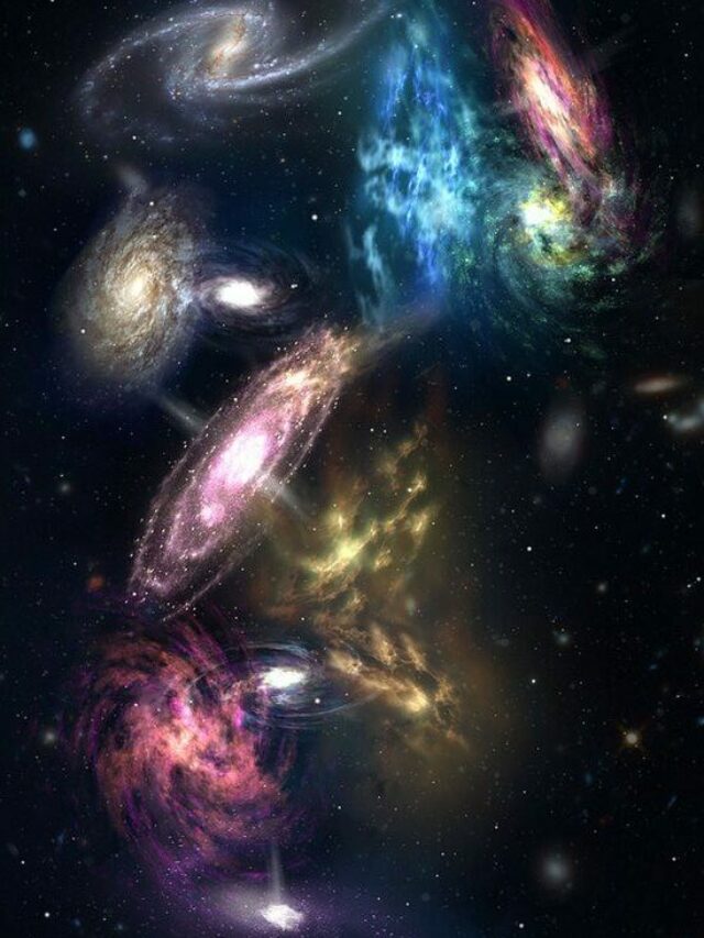galaxy change their shape