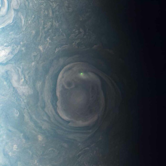 Jupiter's Vortex Reveals Electrifying Discoveries