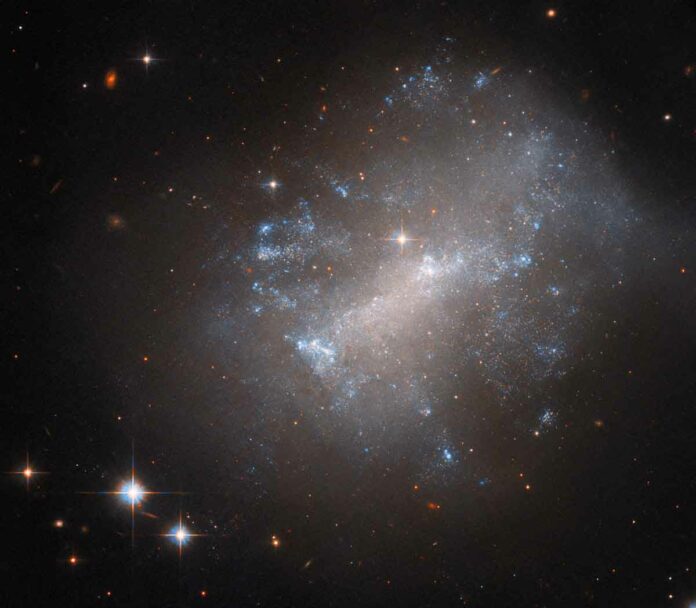 Secrets of an Irregular Galaxy NGC 7292
